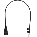 QD cord, straight, mod plug