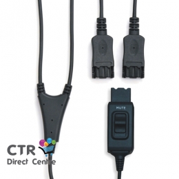 XX Supervisory Cord with Mute Switch (w/ 2QDs)